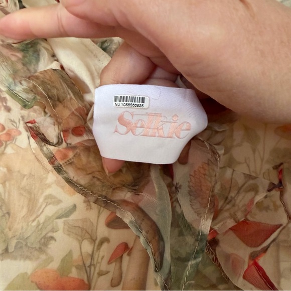 Selkie Floral Ruffle Maxi Dress - Picture 5 of 9